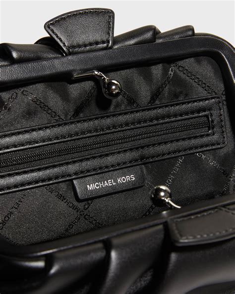 michael kors fur clutch bag|Michael Kors nola clutch bag.